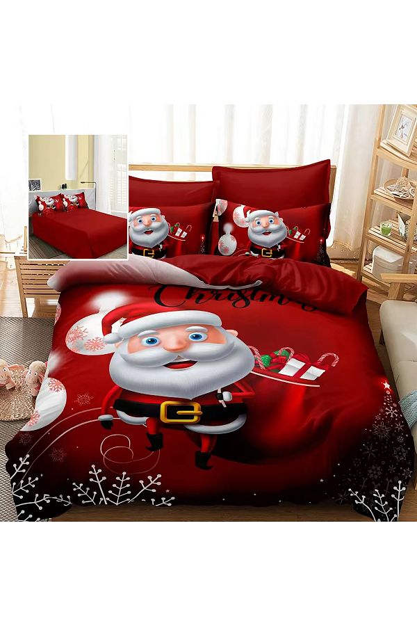 Pucioasa-Finet 3D Bed Linen 6 Pieces Christmas F-Xmas68 1