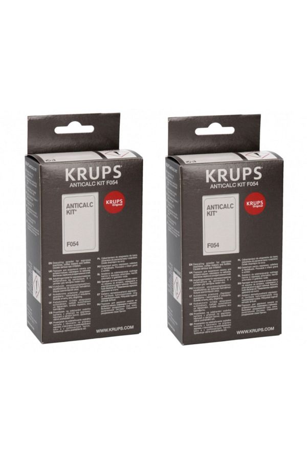 Groupe SEB-Set soluție de decalcifiere GROUPE SEB F054001A pentru espressoare Krups, 4 soluții de detartrare 1