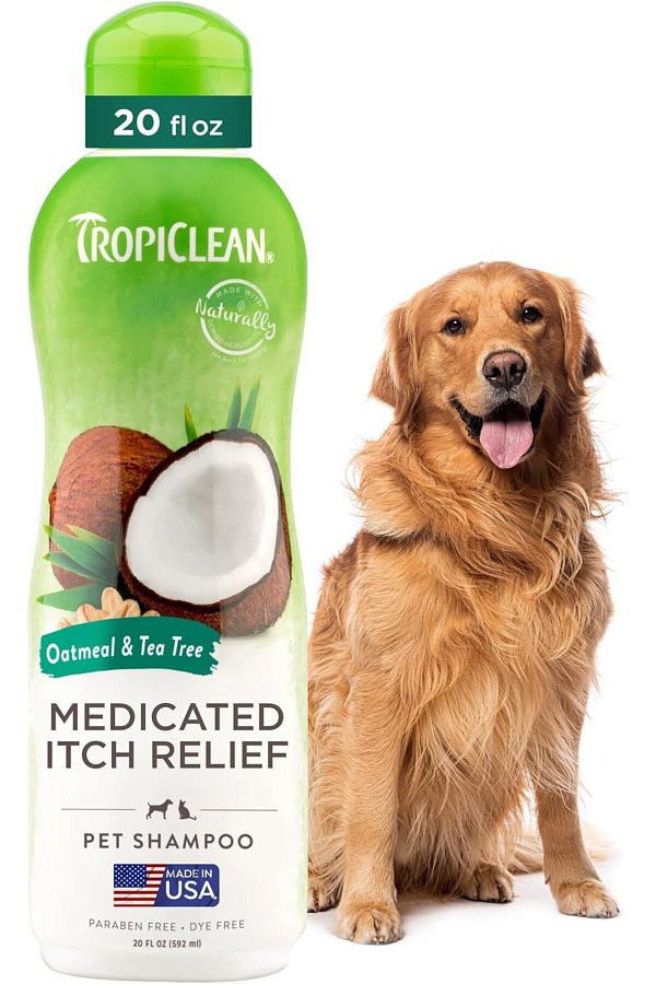Tropiclean-Oatmeal and Tea Tree Pet Shampoo, 20oz 1