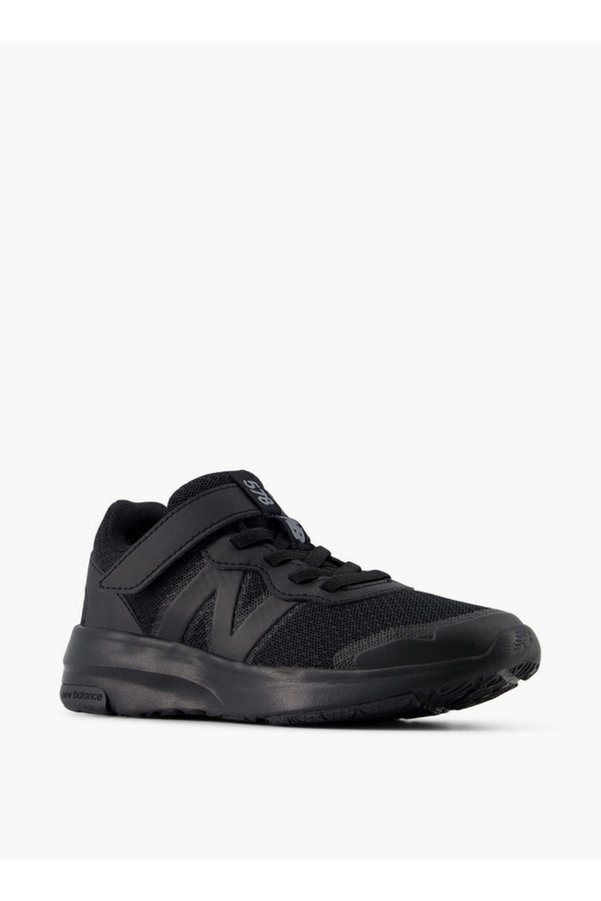 New Balance Boys' Logo Accent School Shoes with Hook and Loop Closure