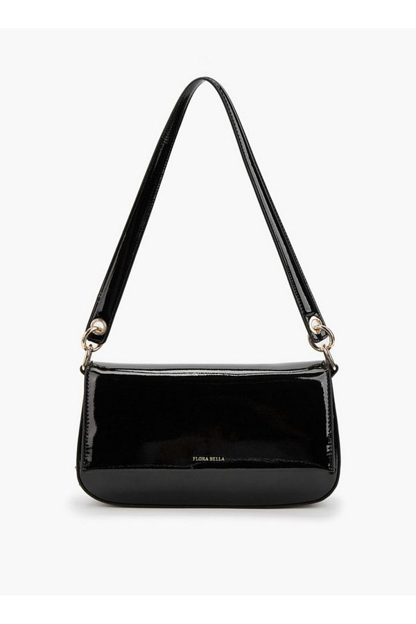 Flora Bella by Shoexpress-Solid Shoulder Bag with Strap Handle and Flap Closure 1