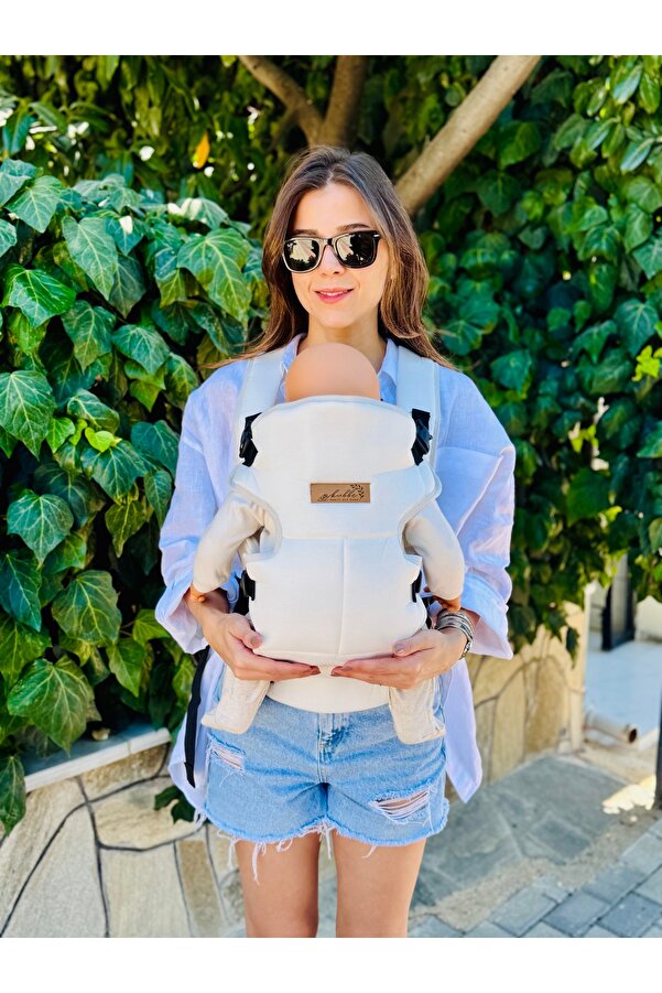 kubbe Premium Bel Destekli Bebek Kanguru ve Taşıma Çantası - Ergonomi, Kolay Kullanım ve Modern Tasarım