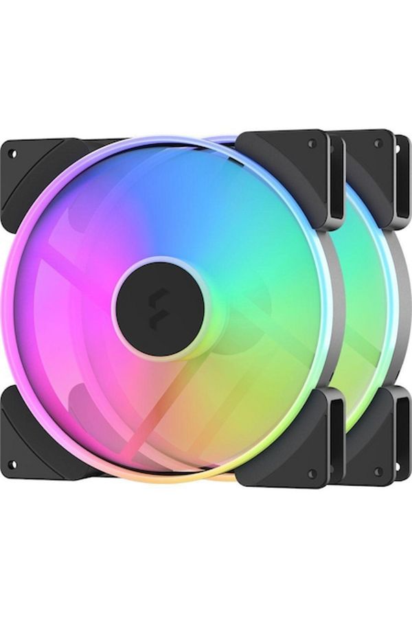 Fractal Design-Set 2 ventilatoare PC Fractal Design FD-FAN-PRI-AL18-PWM-2P Prisma AL-18 PWM 1