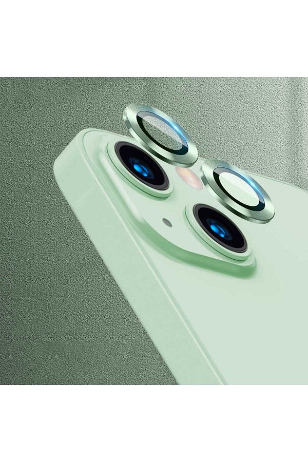 Cep Plus-واقي كاميرا CPPL CL-07 متوافق مع هاتف iPhone 13 Mini - أخضر فاتح 1