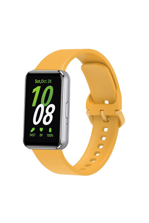 Cep Plus-Galaxy Fit 3 Silicone Cord Cppl Krd-110 Strap Strap-Yellow 1