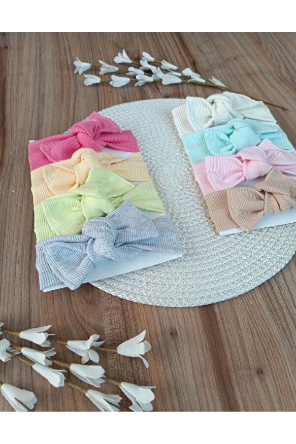 Nis butik Nisbutik 8'li Bandana Seti , Bebek Bandana Seti