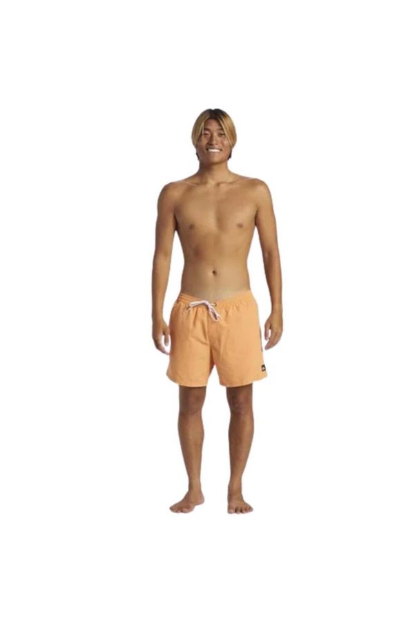 Quiksilver Everyday Solid Volley 15 Aqyjv03153-Njf0 Orange Shorts