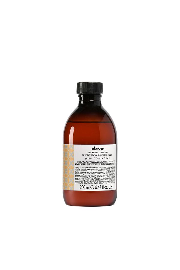 Davines-Alchemic Golden Shampoo - Shampoo with Gold Pigment Content 280 ml 1