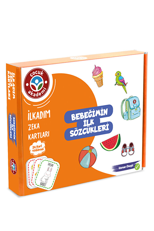 Çocuk Akademi Ilk Adım Zeka Kartı Bebeğimin Ilk Sözcükleri
