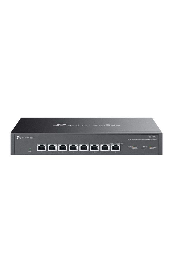 TP-LINK-Switch TP Link Omada 8-Port 10G , standarde IEEE 802.3, 802.3u, 802.3ab, 802.3x, 802.1p, 802.3a 1