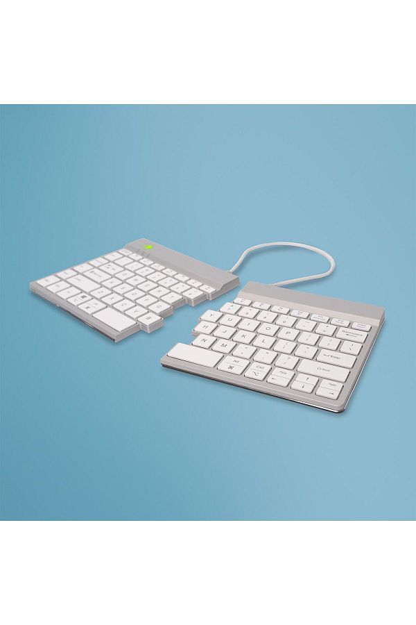 Inna marka-Tastatură QWERTY R-Go Tools Split Break (SUA) Bluetooth Alb, RGOSBUSWLWH 1