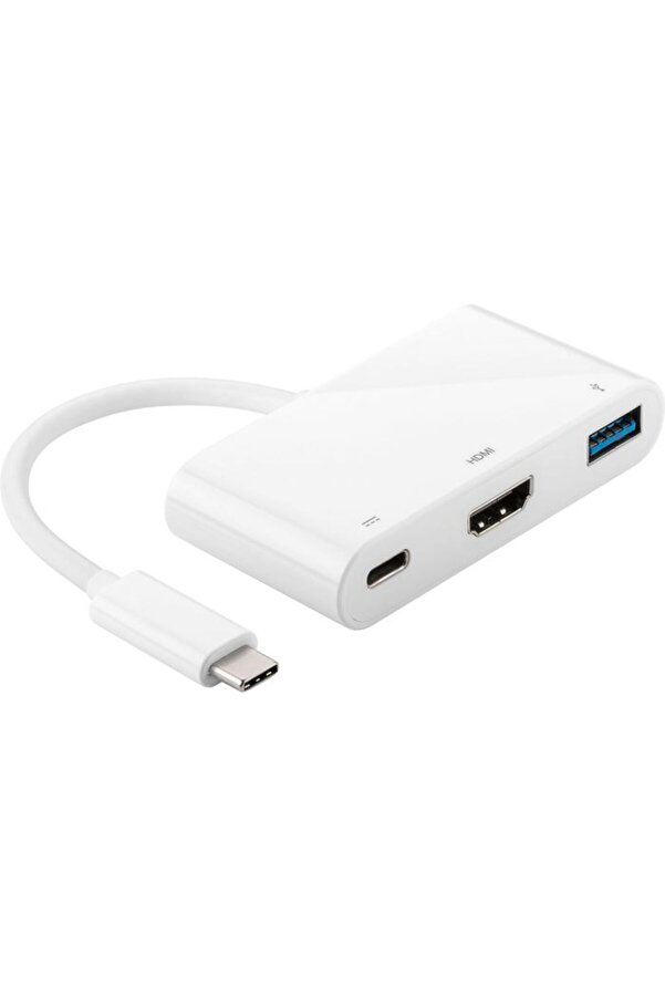 MicroConnect-USB-C Multiport Adapter hub 0,20m 1