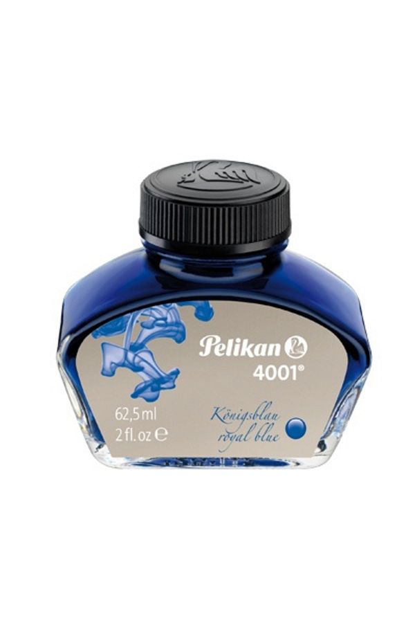 Pelikan-4001 Bottle Ink, Material Glass, Color Royal Blue, 62.5 ml 1
