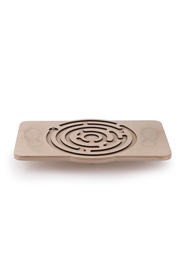 ROZİTOYS Ahşap Labirent Denge Tahtası - Montessori Çocuk Gelişimi Oyuncak
