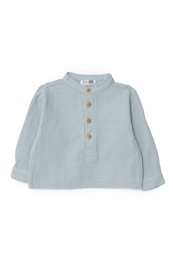 ebebek Hello Baby HelloBaby Erkek Bebek Gömlek Hakim Yaka Uzun Kol