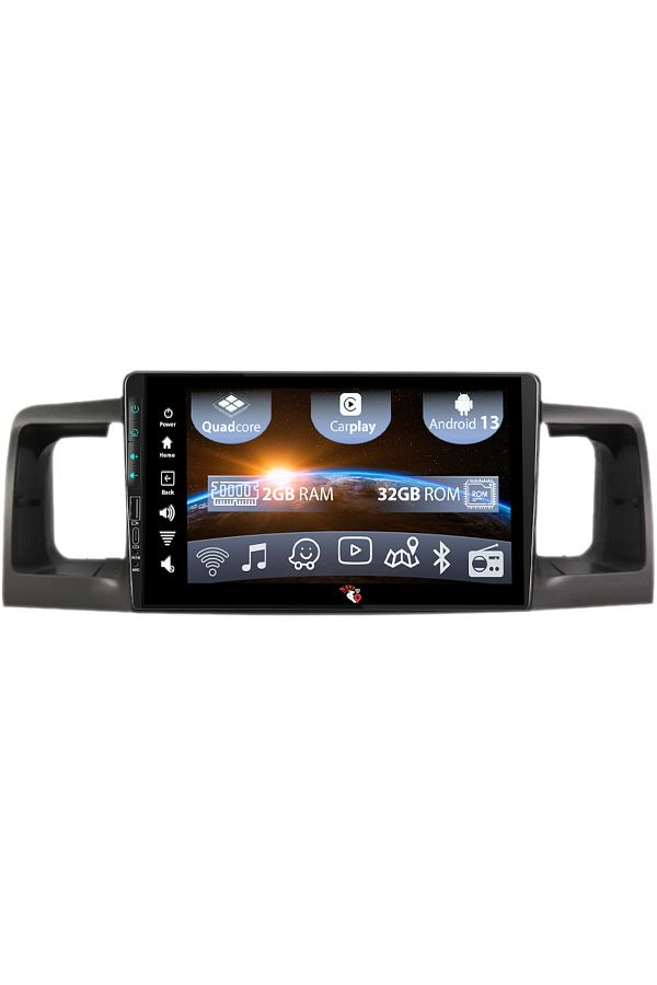 navi-it-Navigatie dedicata Toyota Corolla 2000-2004, USB&Butoane fizice frontale, Android 13, Wireless Carpl 1