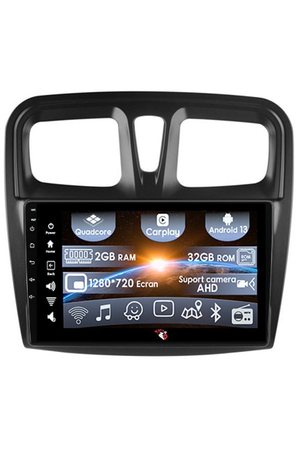 navi-it-Navigatie dedicata Dacia Logan 2 Clima 2015-2021, Android 13, Wireless Carplay si Android auto 2 GB 1