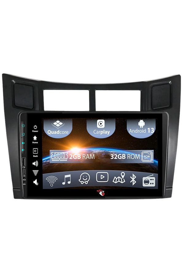 navi-it-Navigatie dedicata Toyota Yaris 2005-2012, USB&Butoane fizice frontale, Android 13, Wireless Carplay 1