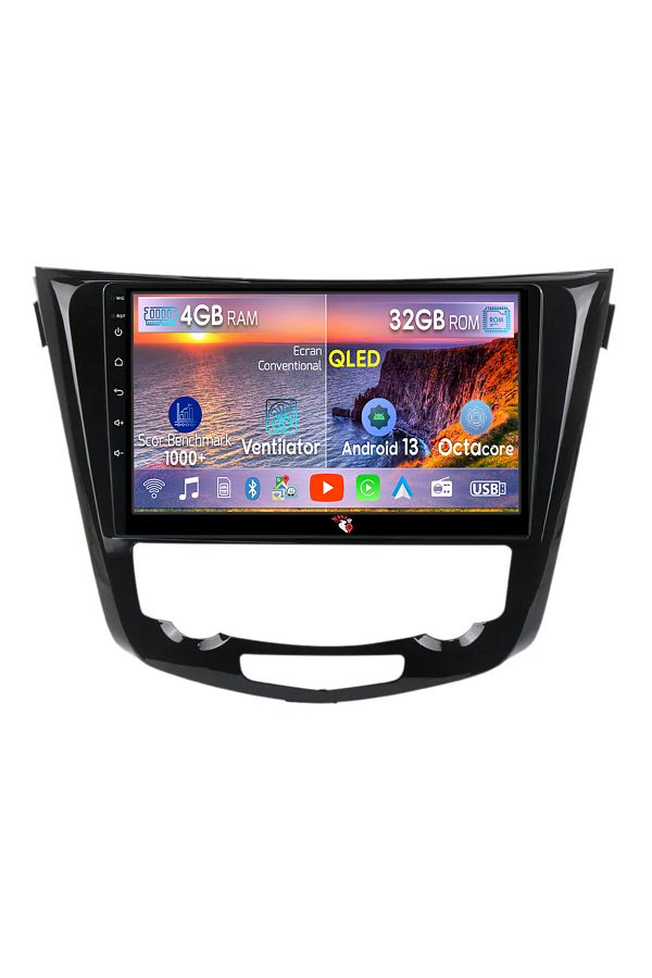 navi-it-Navigatie dedicata Nissan X-Trail 2013-2017, 4 GB RAM 32 ROM, Android 13, Display QLED, 10", DSP, Ca 1