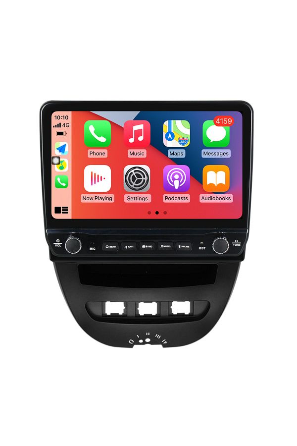 navi-it-Dedicated navigation Peugeot 107 2009-2015 with rotary buttons model 2024, 4 GB RAM 64 ROM, Quadcore, 1