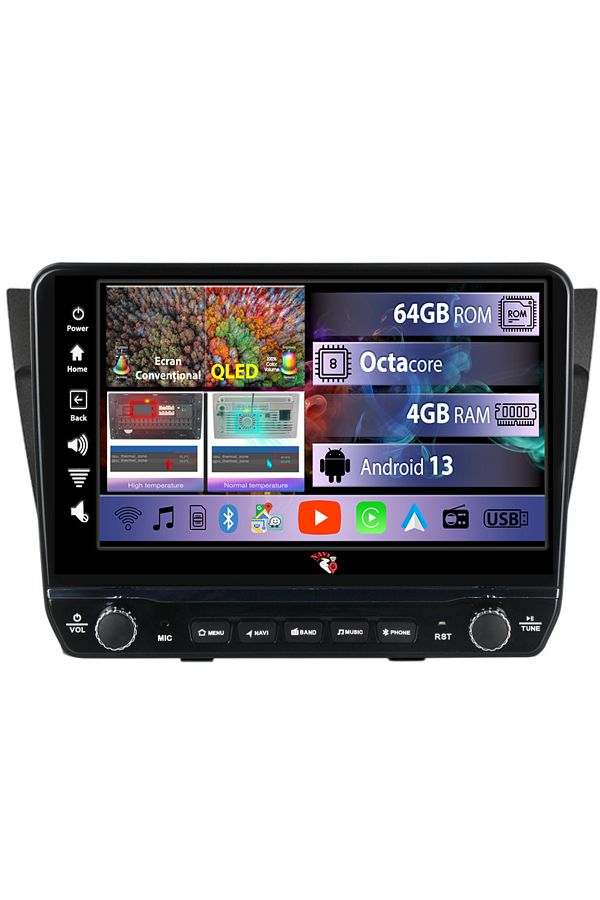 navi-it-Dedicated navigation Mark 2000-2007 with rotary buttons model 2024, 4GB RAM 64GB ROM, Quadcore, Android 1