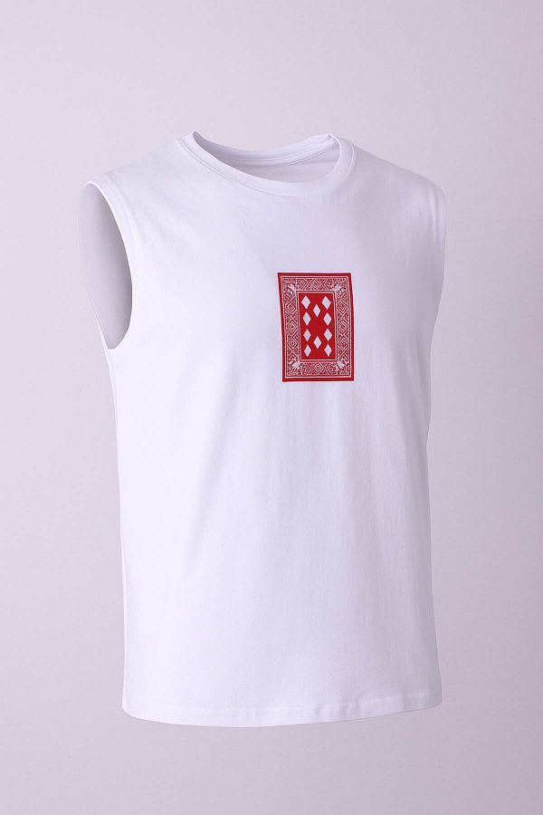trender-White Men's Tank Top Everythin You Can Print 1