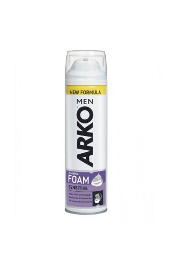 ARKO-Shaving Foam 200ml Sensitive (0043) --- Arko Shaving Foam 200ml for Sensitive Skin 1