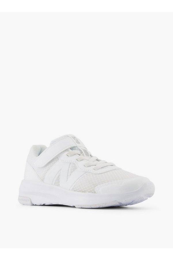 New Balance Boys' Textured School Shoes with Hook and Loop Closure