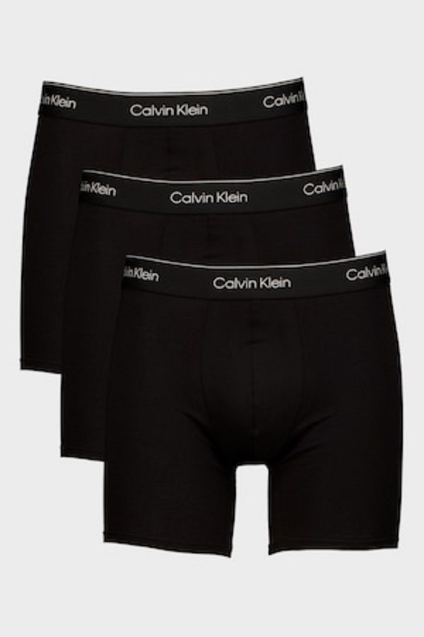 Calvin Klein-, Set of boxers with plain pattern - 3 pairs, Anthracite grey, XL 1
