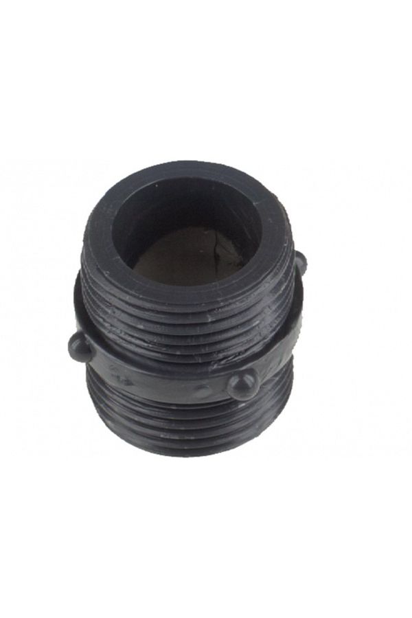 Universal-Equal Nipple, 3/4-3/4, Black 1