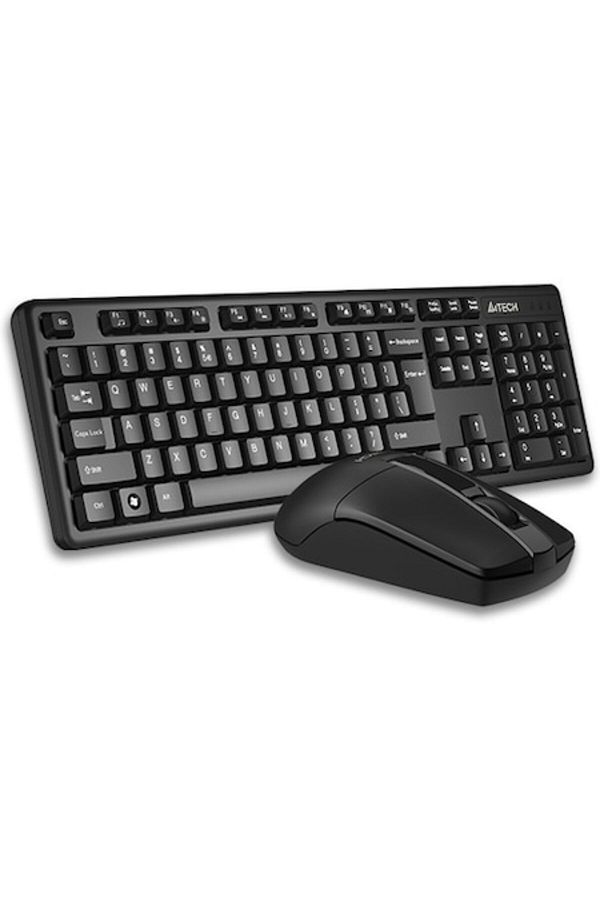 A4 Tech-Kit tastatură și mouse A4Tech 3330N, wireless, negru 1