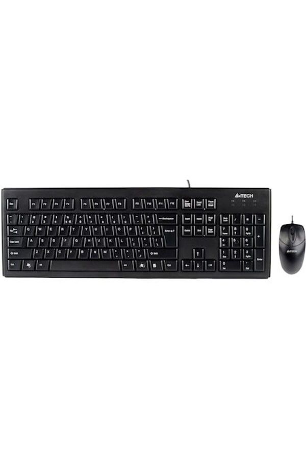 A4 Tech-Kit Tastatură + Mouse A4Tech KRS-8372, USB, Negru 1