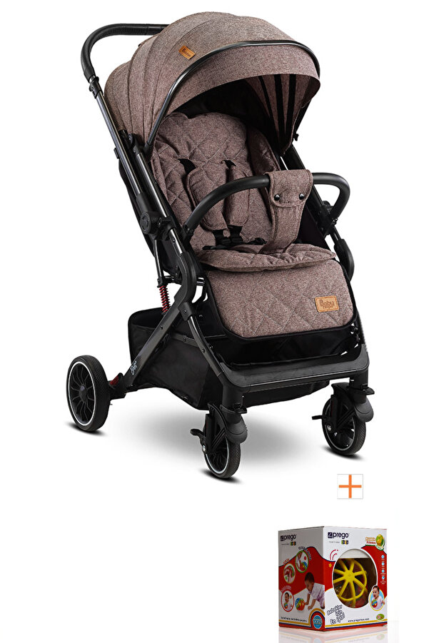 Babyhope Çift Yönlü Kabin Boy Bebek Arabası + Sineklik+ Yağmurluk+ Oyuncak