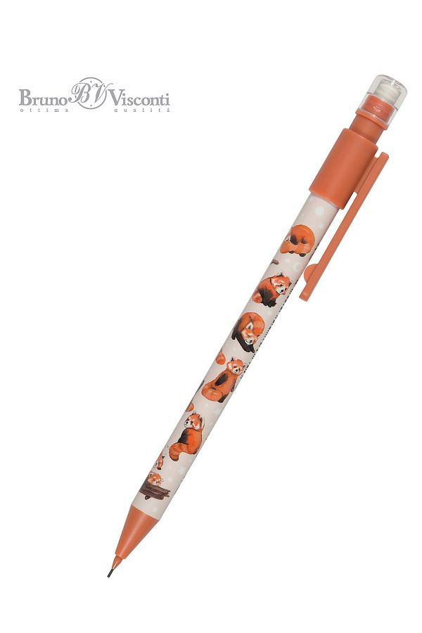 Bruno Visconti-Happy Graphix Versatil Pen 0.7mm Red Pandas 1