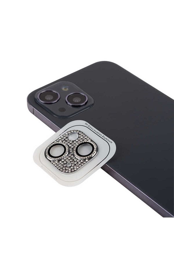 Cep Plus-واقي كاميرا CPPL CL-08 متوافق مع هاتف iPhone 13 Mini - فضي 1