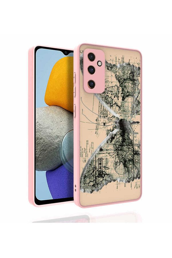Cep Plus-حافظة Galaxy M23 غطاء CPPL Nora لامع مع حماية للكاميرا - NO4 1