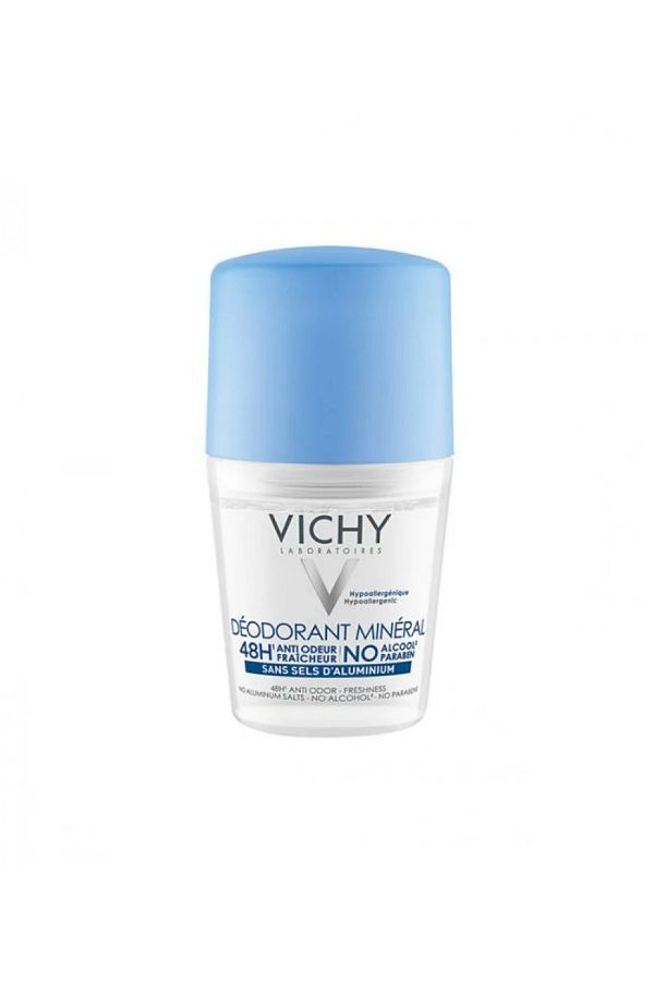 Vichy-Roll 50ml Mineral 48 H Sensitive Skin 3278 --- فيتشى مزيل عرق رول اون 3278 50 ملى 1