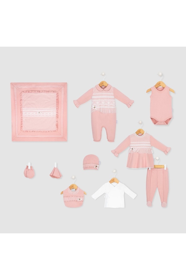 Babydola-10 Pieces Hospital Outlet 14054 Rose 1