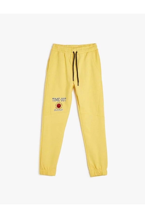 Koton-Tepláky Jogger s potiskem sloganu 1