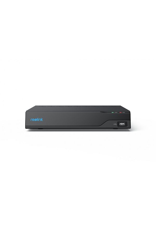 ReoLink-NVR RLN8-410; NVS8 IP Channels: 8 POE Resolution: 12MP Video Outputs: 1HDMI, 1VGA, ethernet 1