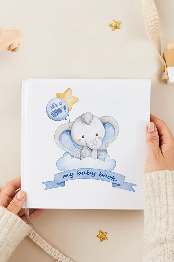 Pera Wedding Bebek Günlüğü Anı Defteri 21cm x 21cm 50 Yaprak