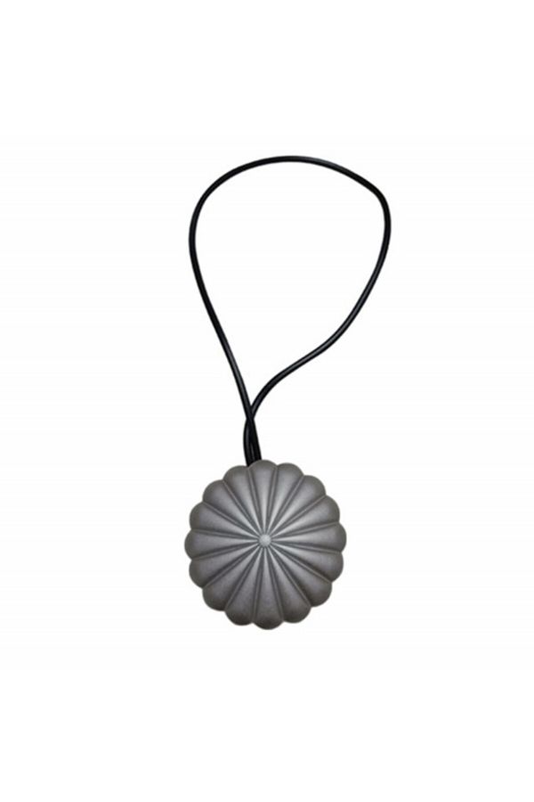 PUFO-Elegant drawstring for curtains or drapes with magnet, dark gray 1