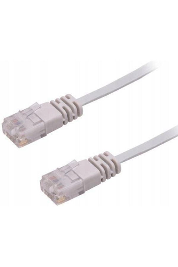 MicroConnect-Cablu U/UTP CAT6 3M Gri Plat, V-UTP603-FLAT 1