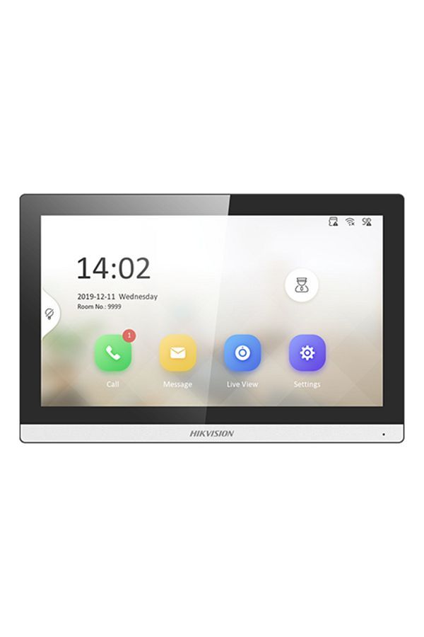 Hikvision-Monitor videointerfon TCP/IP, Wi-Fi, ecran LCD de 7', alarmă - DS-KH6350-WTE1 1