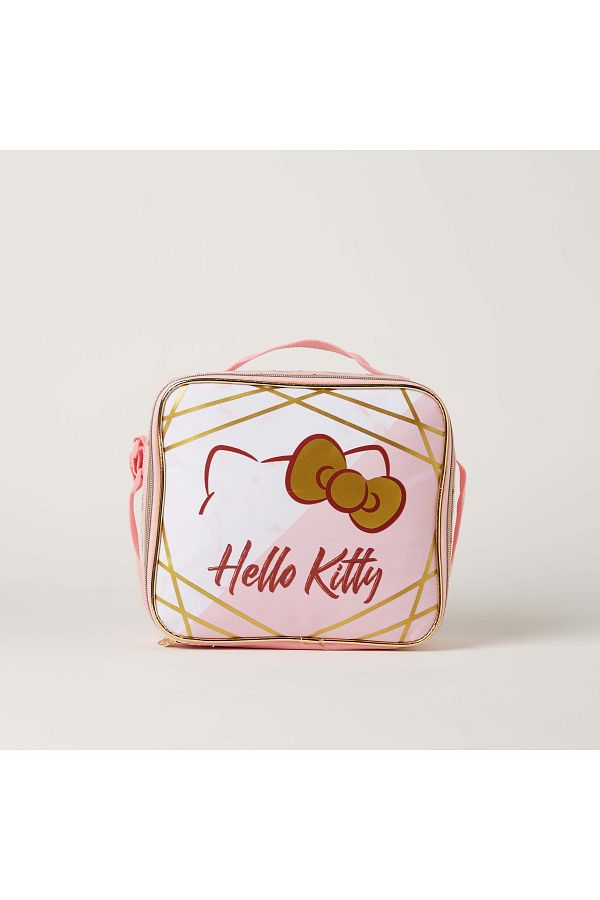 Hello Kitty-Printed Insulated Lunch Bag with Adjustable Strap 1