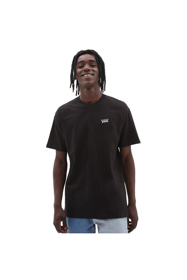 Vans-Mini Script Tee-b Erkek Siyah T-shirt Vn0a7y3sblk1 1