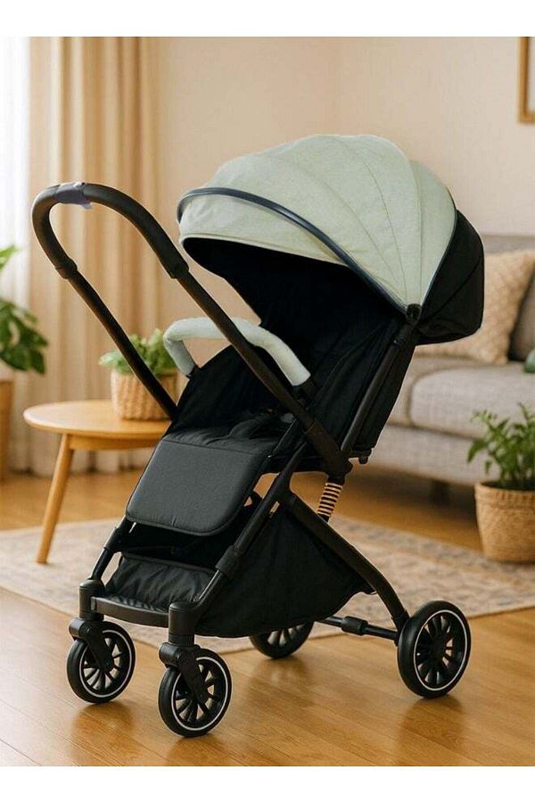 Cady One-Two-Way Lightweight Baby Stroller, One-Hand Foldable with Large Canopy 1