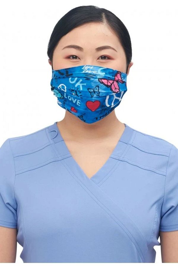 Cherokee UNIFORMS-Reversible Protective Mask - UN/L1 | Cherokee Mask Size: One Size 1