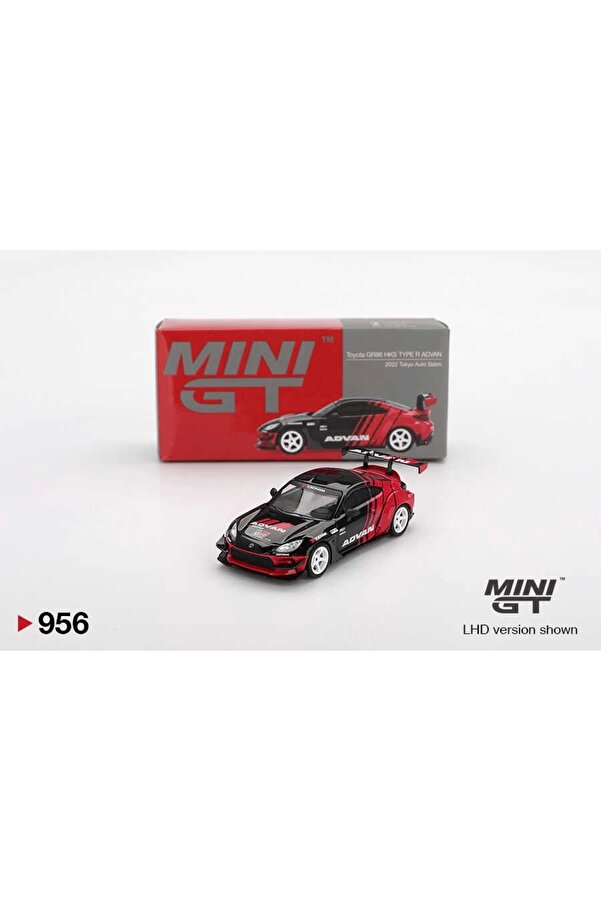 mini gt MGT00956 1/64 Toyota GR86 HKS TYPE R ADVAN 2022 Tokyo Auto Salon