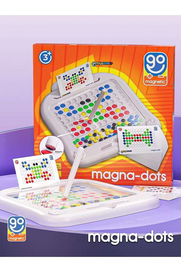 Go Toys-Magna Dots - Steam Magnetic Coding Tablet No Screen Game Activity Magnetic Building Blocks Shopist 1